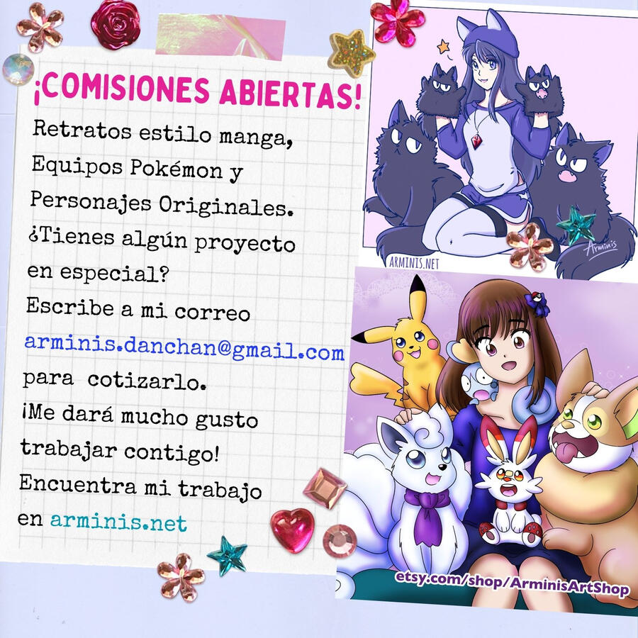 ¡Comisiones abiertas!